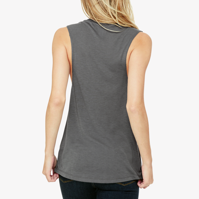 Women's Flowy Scoop Muscle Tank - Thumbnail Image