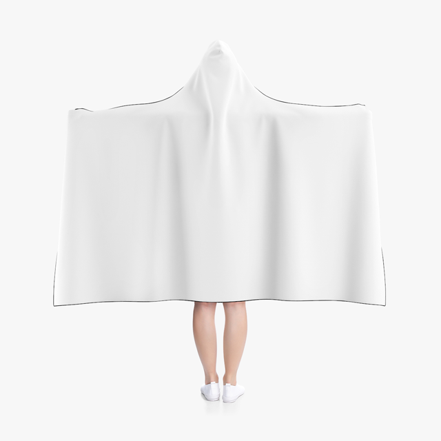 Print on clearance demand hooded blanket