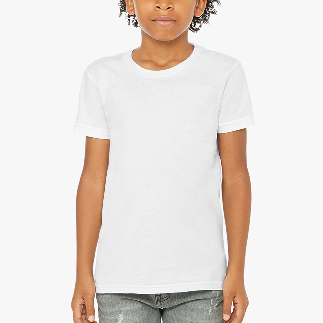 Plain white best sale t shirt kids