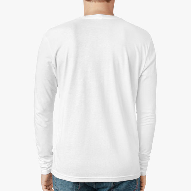 Swagify Next Level Apparel Men's Cotton Long-Sleeve Crew T-Shirt