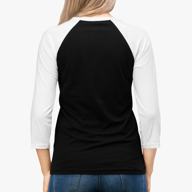 Bella + Canvas 3200  Unisex 3/4 Sleeve Baseball Tee