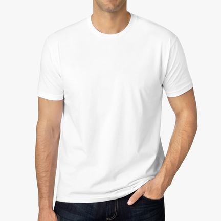 metrisk råd Hverdage Next Level 3600 Men's High Quality Cotton T-Shirt