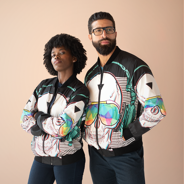 Men's Bomber Jacket (AOP) - Thumbnail Image