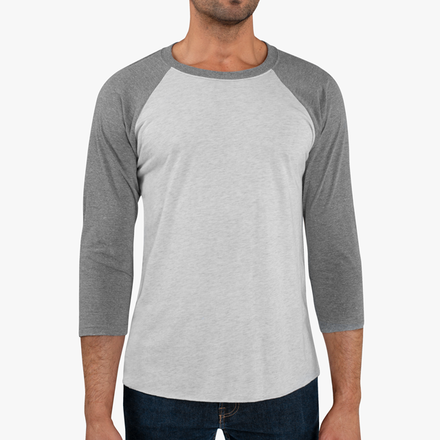 Next Level 6051 Tri-Blend 3/4 Raglan Shirt