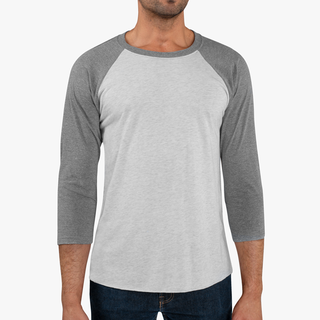 Next Level Apparel Unisex Tri-Blend 3/4-Sleeve Raglan Tee