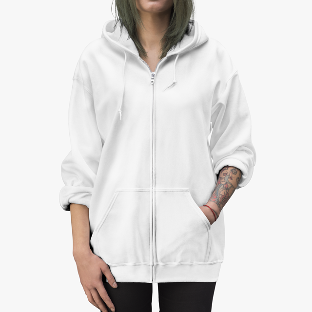 Gildan 18600 Printable Zip Hooded Sweatshirt | Heavy Blend™