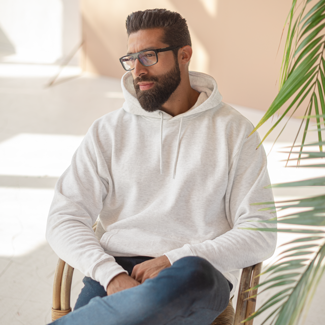 Three-Panel Fleece Hoodie - Thumbnail Image