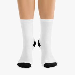 Blank Athletic Socks (Cotton Bottom) - Silky Socks