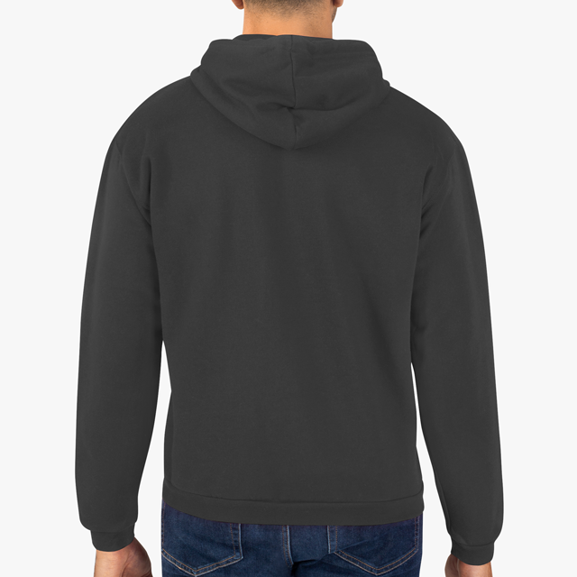 B&C Collection Unisex Zip Up Hoodie