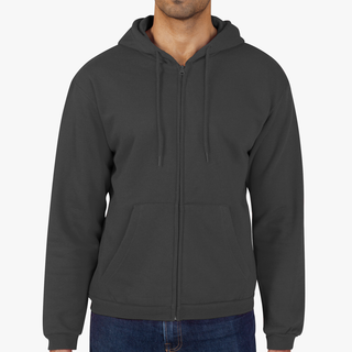 B&C Collection Unisex Zip Up Hoodie