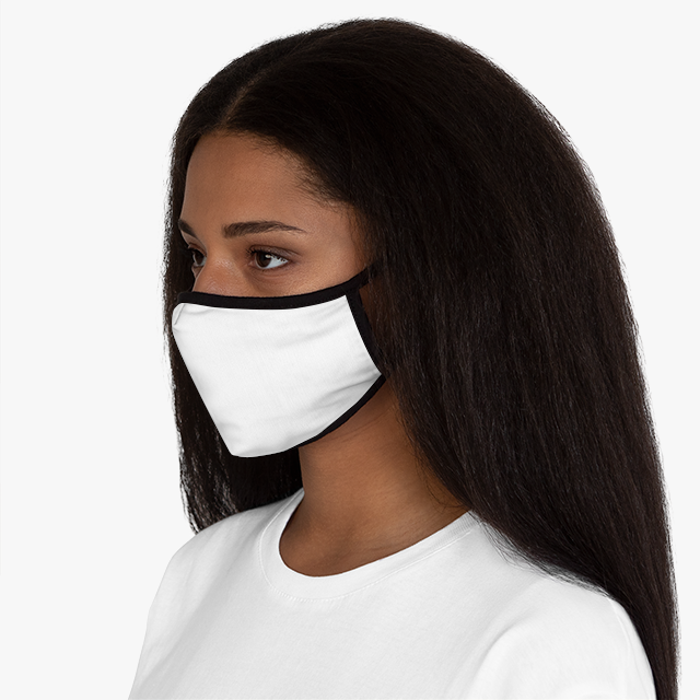 polyester fabric face mask