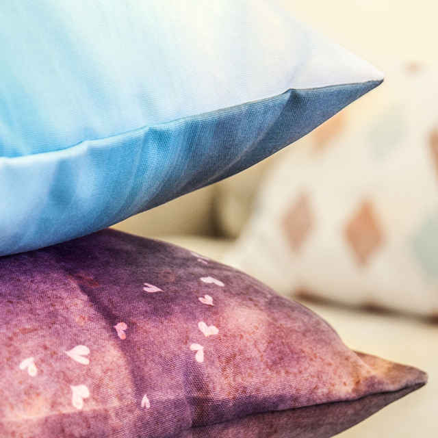 Spun Polyester Lumbar Pillow - Thumbnail Image