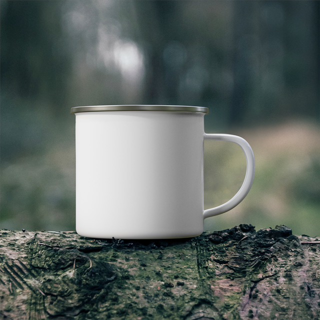 Enamel Camping Mug - Thumbnail Image