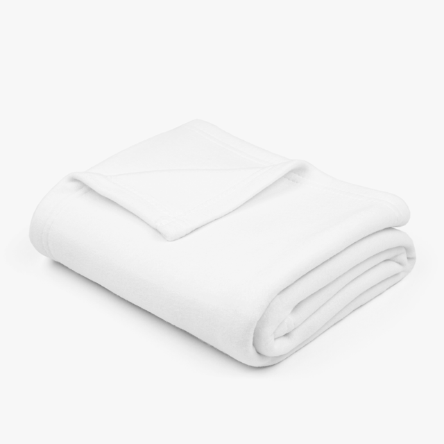 Cotton fleece baby discount blanket