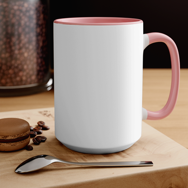 Custom Two-Tone Color Mug | Colored Handle & Inside