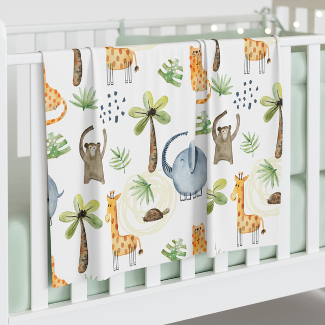 Print on demand baby swaddle hot sale