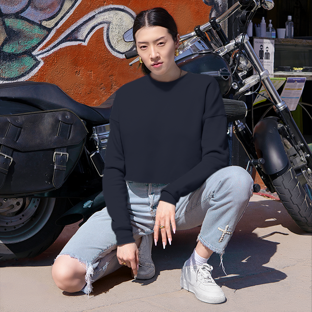 Women's Cropped Sweatshirt - Thumbnail Image