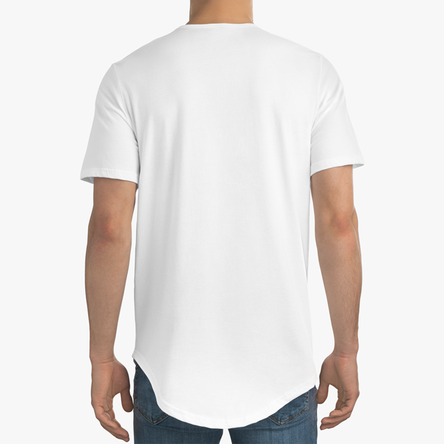 Men's Jersey Curved Hem Tee - Thumbnail Image