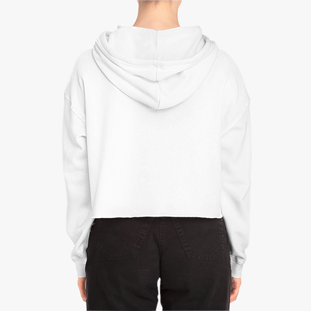 Women’s Cropped Hooded Sweatshirt - Thumbnail Image