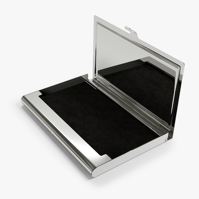 ☆COURONNE☆ Facade Business Card Holder RCWGX24148BEX Business Card Holder | Card Wallet | Leather Card Holder