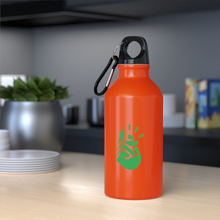 Oregon 400 ml matte water bottle with carabiner