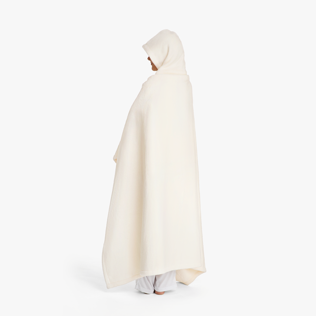 Hooded Sherpa Fleece Blanket - Thumbnail Image