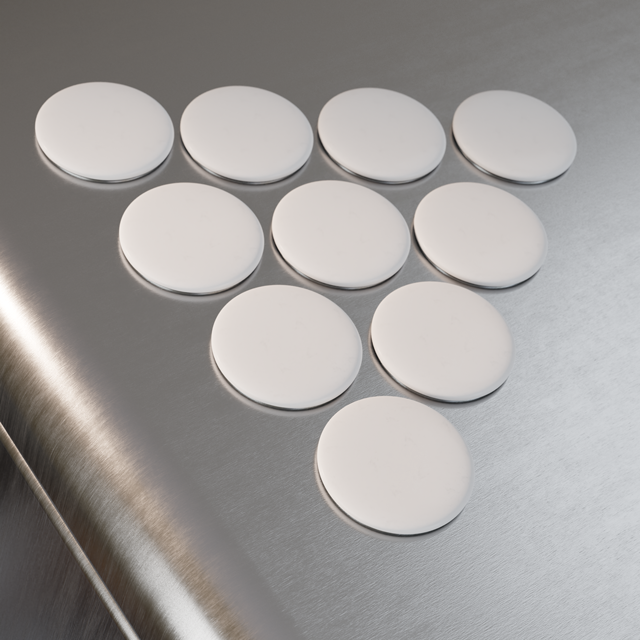 Button Magnet, Round (1 & 10 pcs) - Thumbnail Image