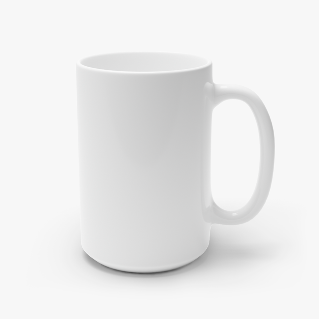 White Ceramic Mug, 11oz and 15oz - Thumbnail Image