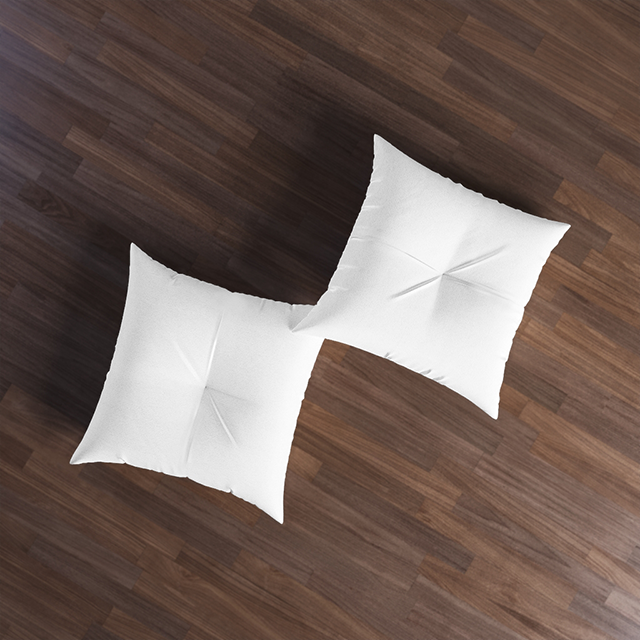 Tufted Floor Pillow, Square - Thumbnail Image