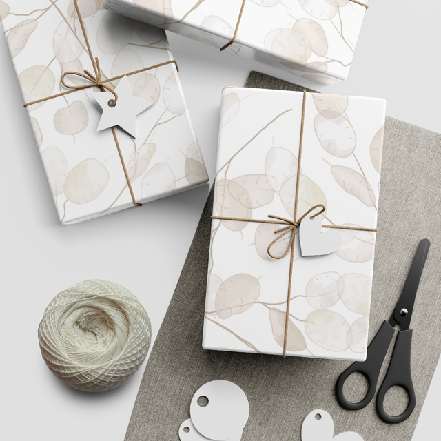 Gift Wrapping Paper Sheets | Customizable, 95gsm Paper