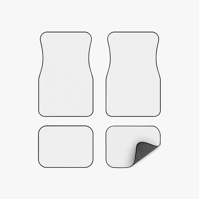 Custom Car Floor Mats, Set of 4 | Print On Demand