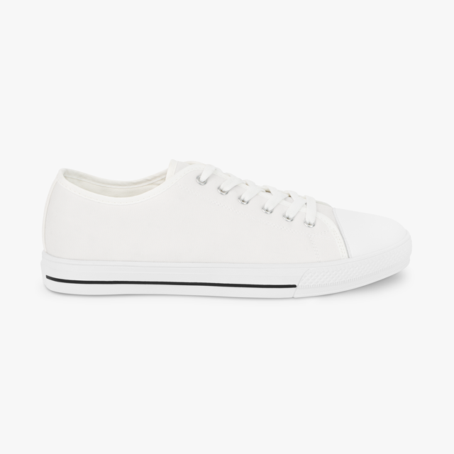 Geometric Print Men's Low Top Shoes