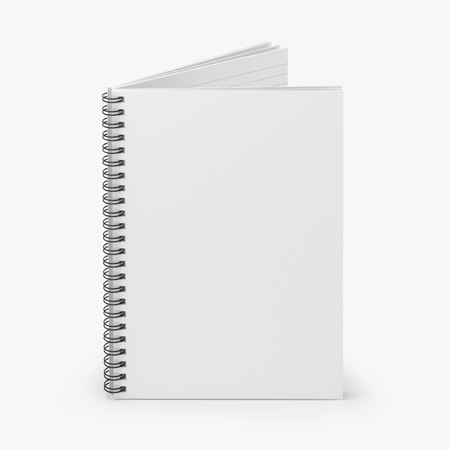 Printable Blank Spiral Journal Pages