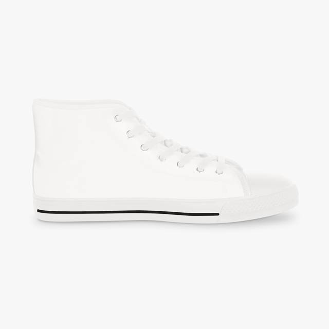 Men's High Top Sneakers - Thumbnail Image