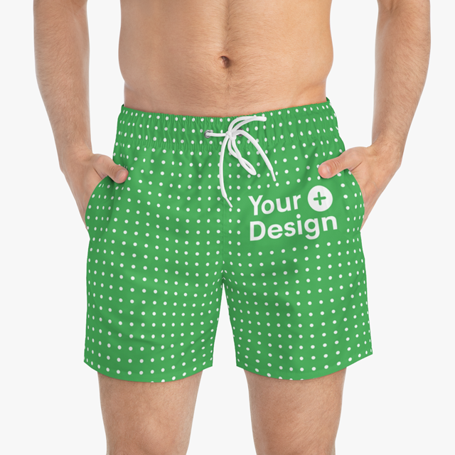 Print on shop demand swim trunks