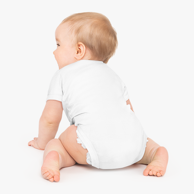 Baby Short Sleeve Bodysuit - Thumbnail Image