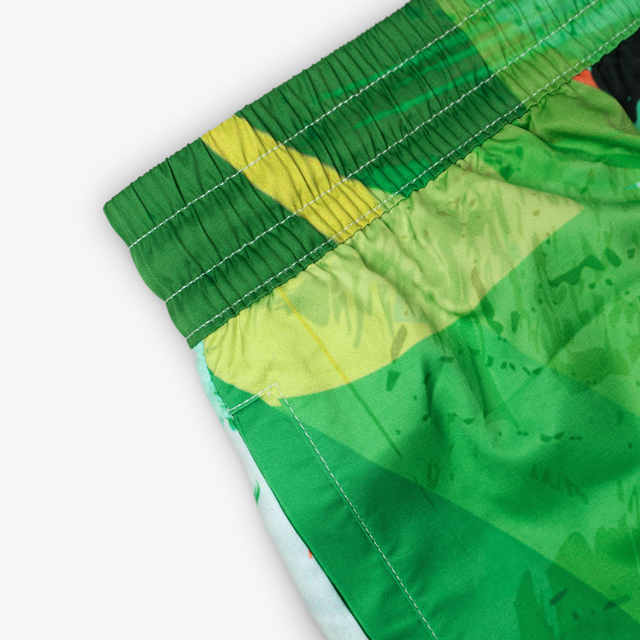 Men's Mid-Length Swim Shorts (AOP) - Thumbnail Image