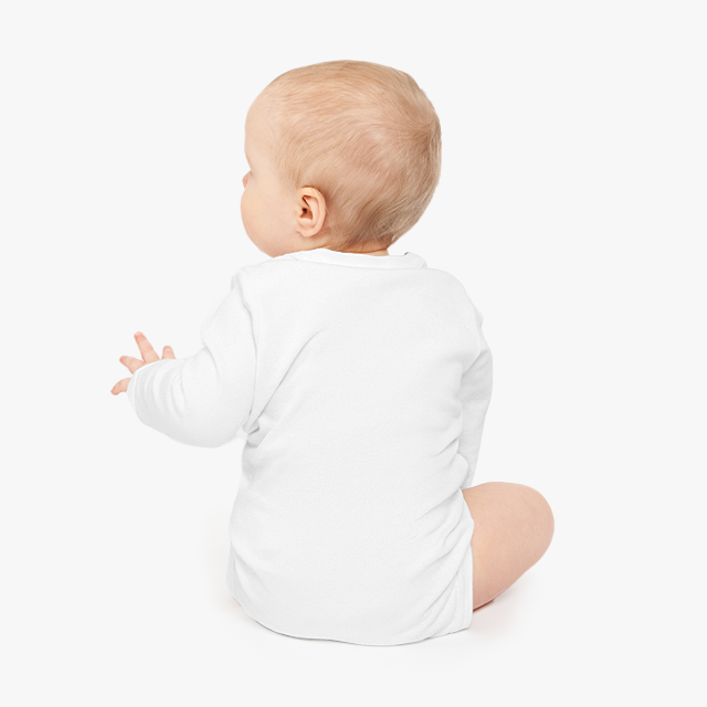 Baby Long-Sleeve Organic Bodysuit - Thumbnail Image