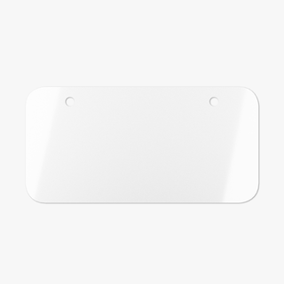 READY TO SHIP - Aluminum Car License Plate Sublimation Blank - Set