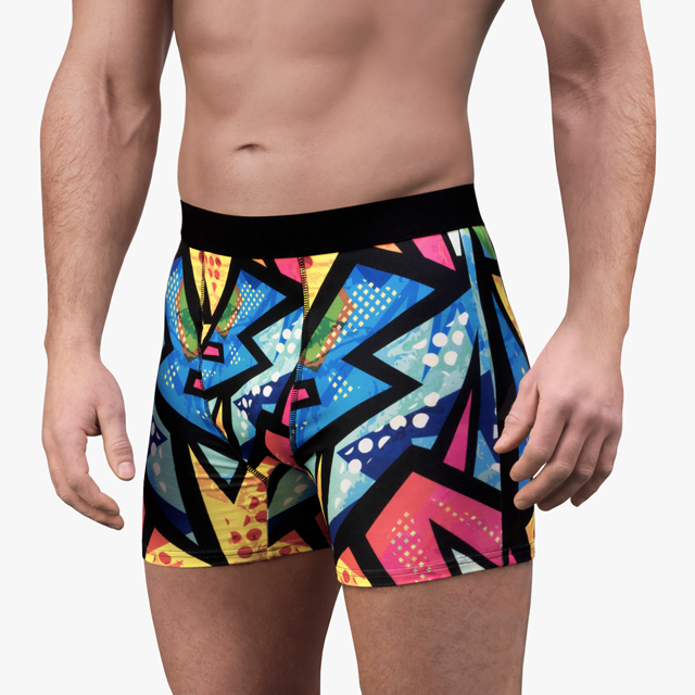 Personalized Men's Underwear Chafe Proof Pouch Boxer Brief Happy Chinese New  Year-01 Multicolor at  Men's Clothing store