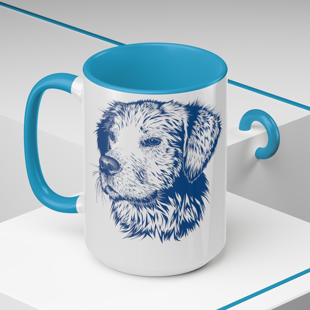 Two Tone Coffee Mugs, CustomPrinted Printify