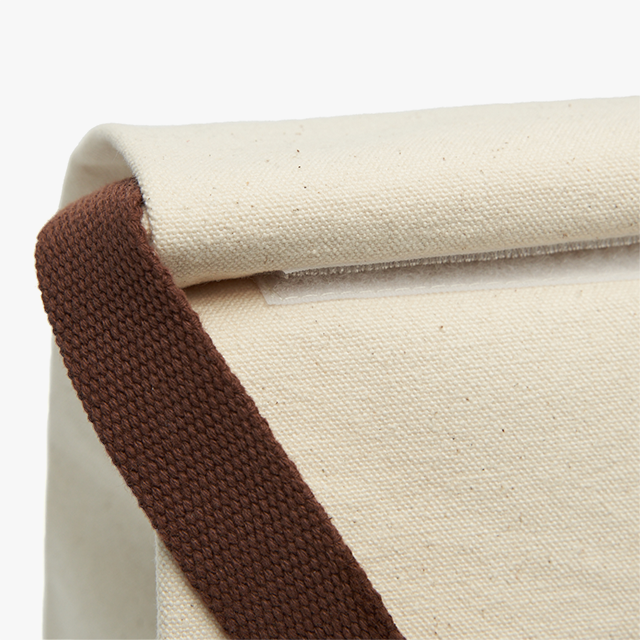Canvas Lunch Bag With Strap - Thumbnail Image