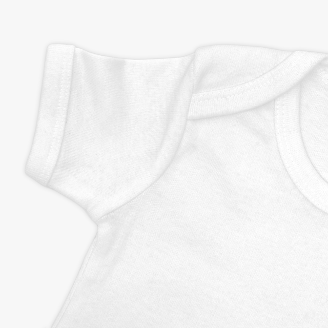 Combed Cotton Baby Bodysuit - Thumbnail Image