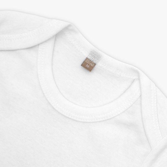 Combed Cotton Baby Bodysuit - Thumbnail Image