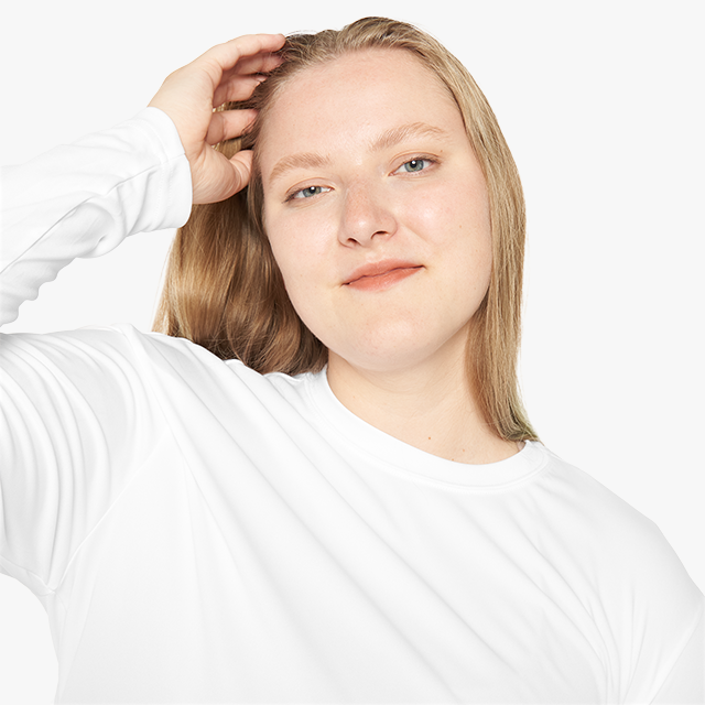 Unisex Lightweight Long Sleeve Tee - Thumbnail Image