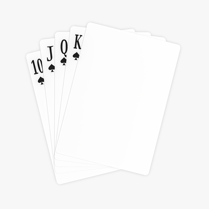 Personalized Poker Cards Printify