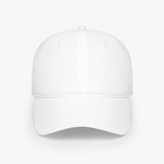 Plain White Baseball Cap