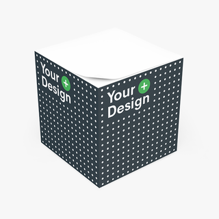 Custom Sticky Note Cube | 700 Sticky Sheets, Custom-Printed Sides