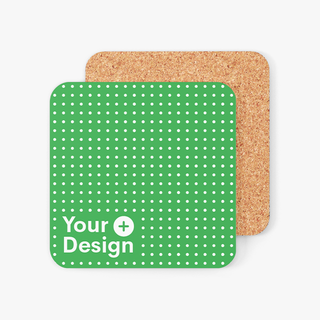 3.75 Round Cork-Back Sublimation Coasters