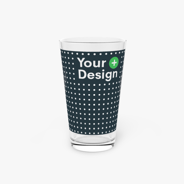 Create Your Own Engraved Pint Glass 16 oz